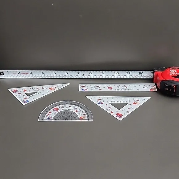 Hello Kitty Ruler Set - Picture 2 of 6